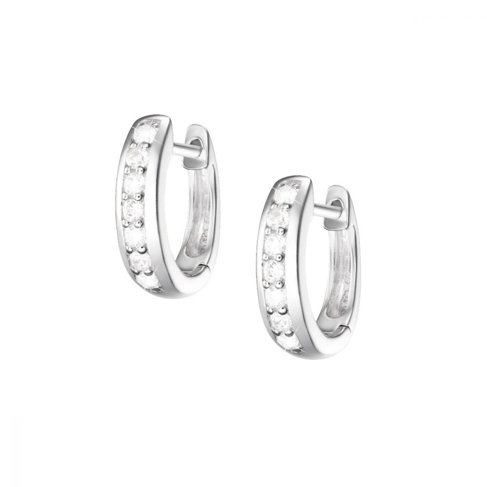 Stroili Cerchio Donna Argento e Zirconi Silver Elegance