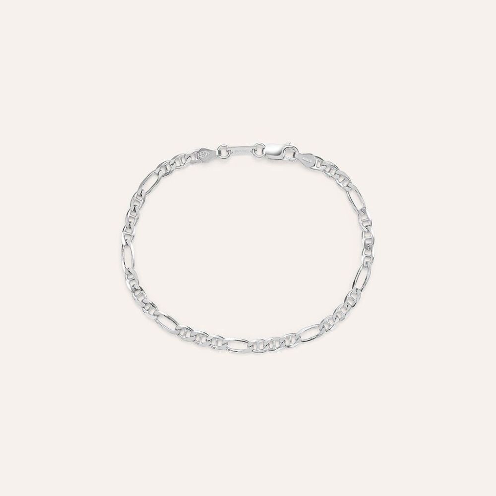 Stroili Bracciale Argento Maglia 3+1