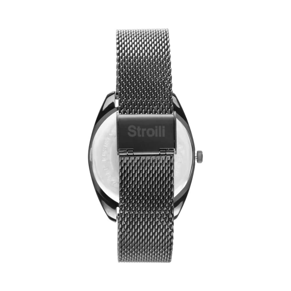 Stroili Orologio Acciaio Antracite Solo Tempo Uomo Monaco
