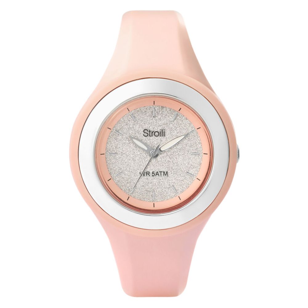 Stroili Orologio Solo Tempo Gomma Rosa Los Angeles