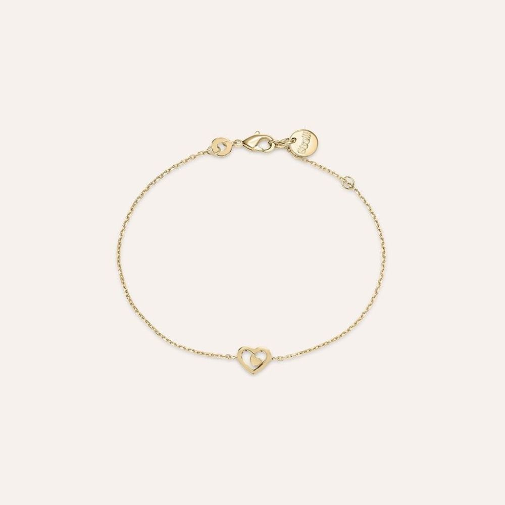 Stroili Bracciale Cuore Placcato Oro Golden Dream