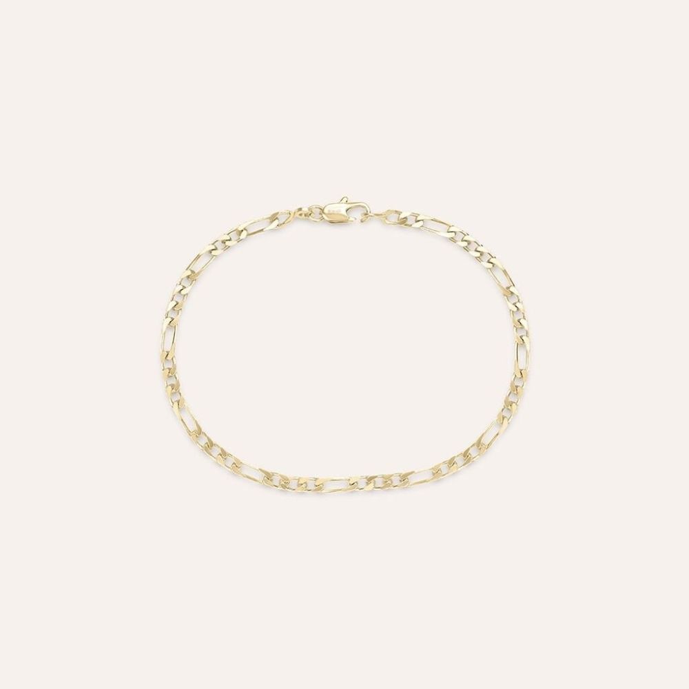 Stroili Bracciale Placcato Oro Maglia 3+1