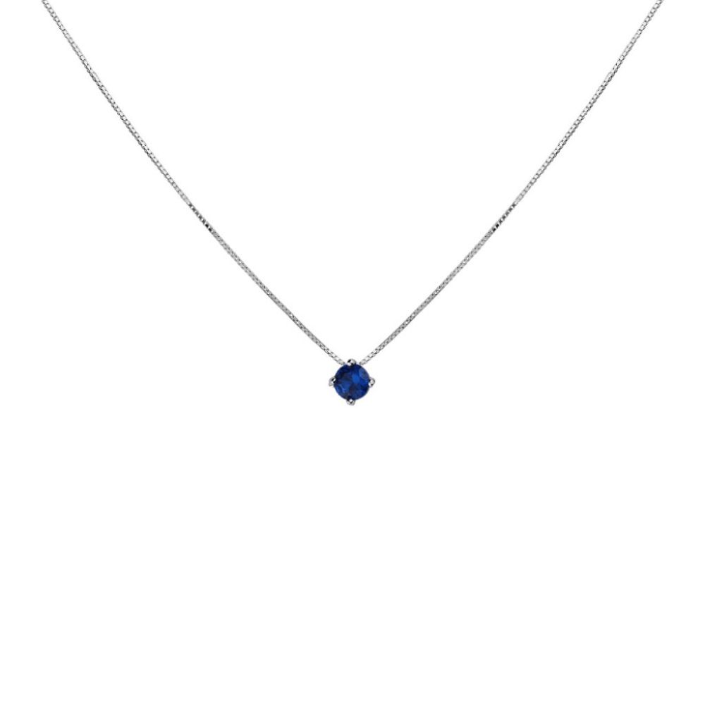 Stroili Collana Argento Zircone Blu Silver Raimbow