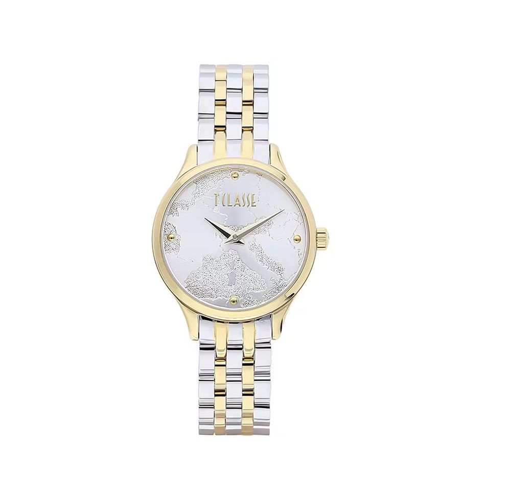 1° Classe Orologio Solo Tempo Acciaio Bicolore Capri