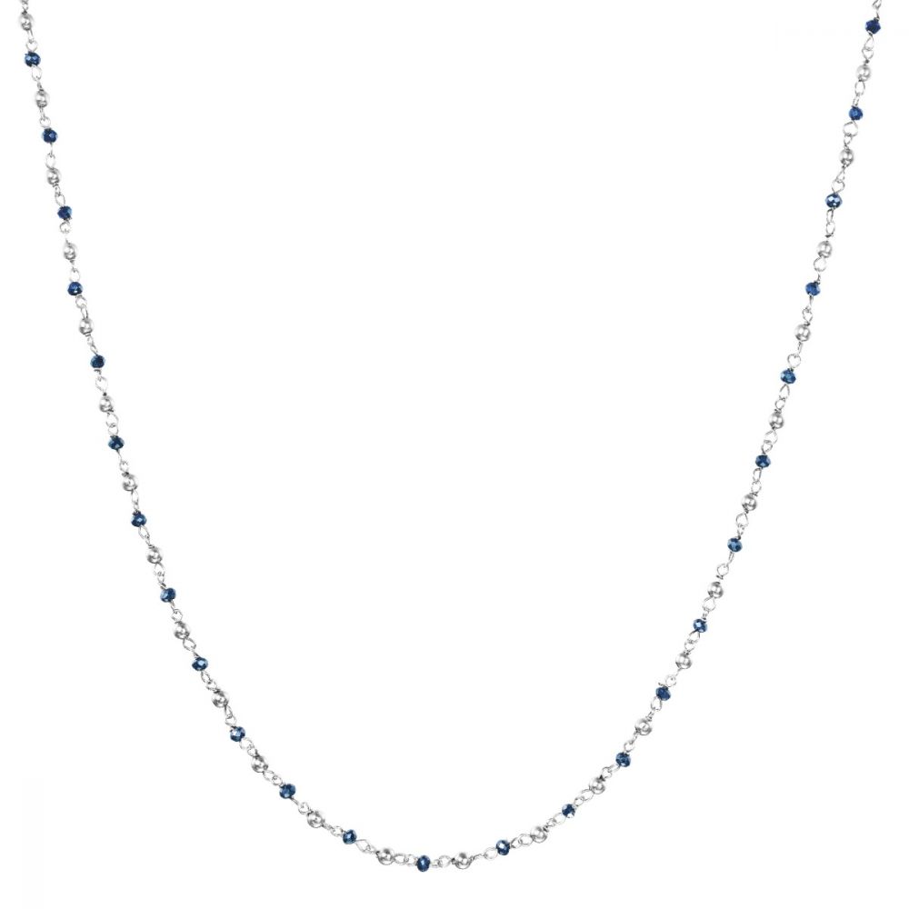 Stroili Collana Donna Argento Sfere Blu Silver Soul