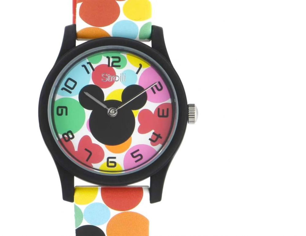 Disney Orologio Silicone Solo Tempo Multicolor