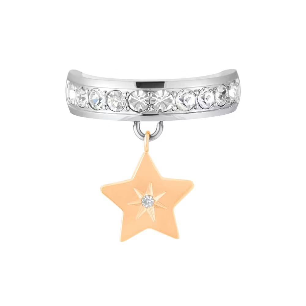 Stroili Anello Donna Acciaio Criistalli e Stella Rosè-14