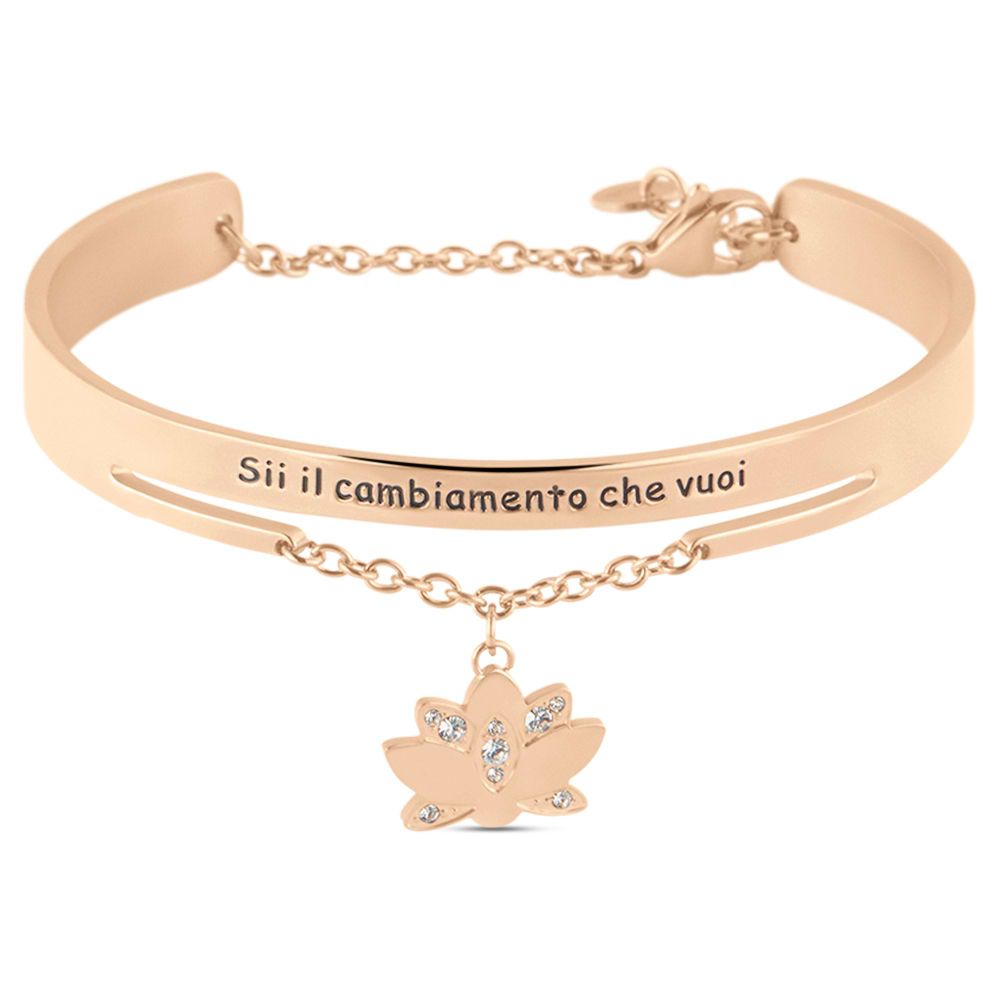 Stroili Bracciale Acciaio Rosè 