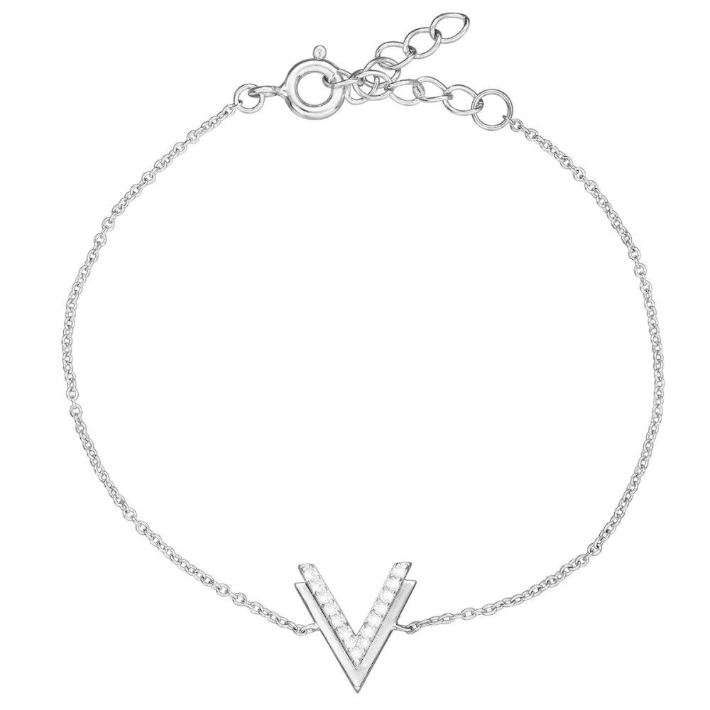 Stroili Bracciale Argento Ali Zirconate Silver Shine