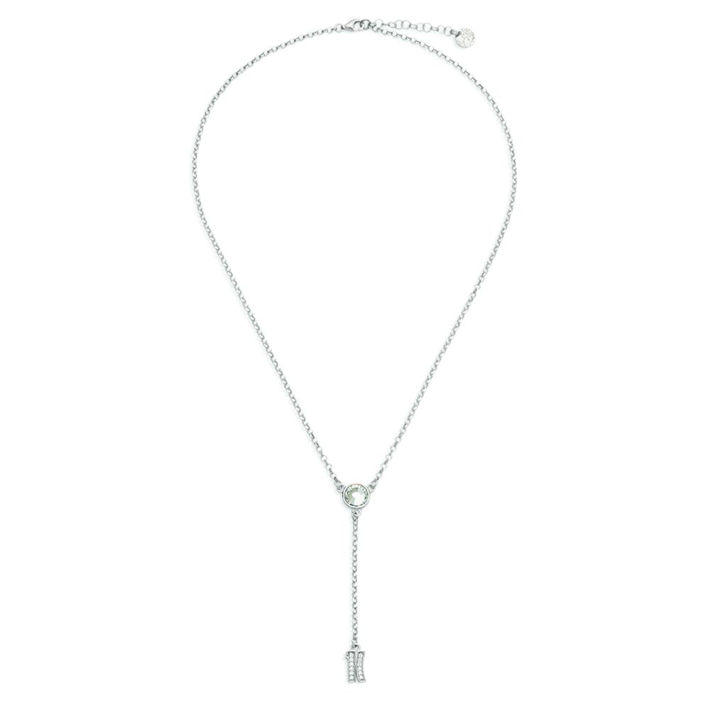 1 Classe Collana Argento Rodiato Logo 1 Classe