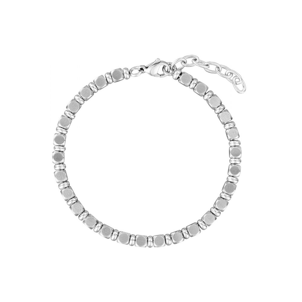 Stroili Bracciale Uomo Acciaio Elementi Acciaio Man Code