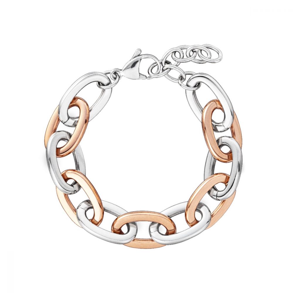 Stroili Bracciale Donna Acciaio Bicolore Lady Code