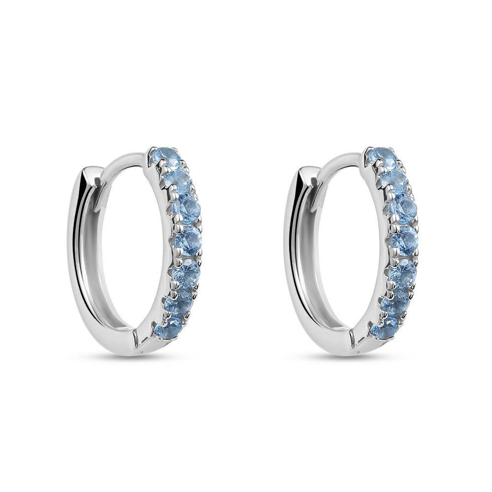 Stroili Cerchio Argento Zirconi Azzurri Silver Raimbow