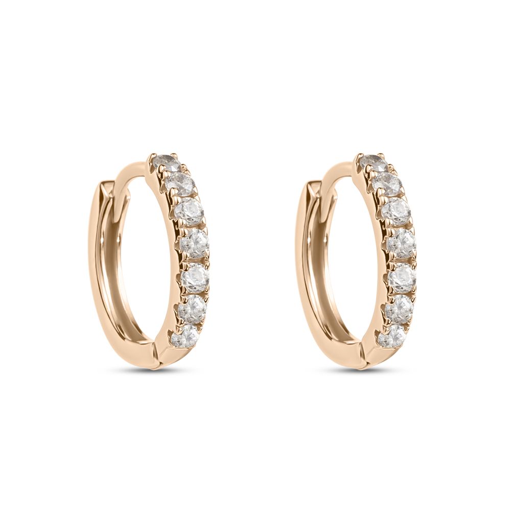 Stroili Cerchio Argento Rosato Zirconi Bianchi Silver Raimbow
