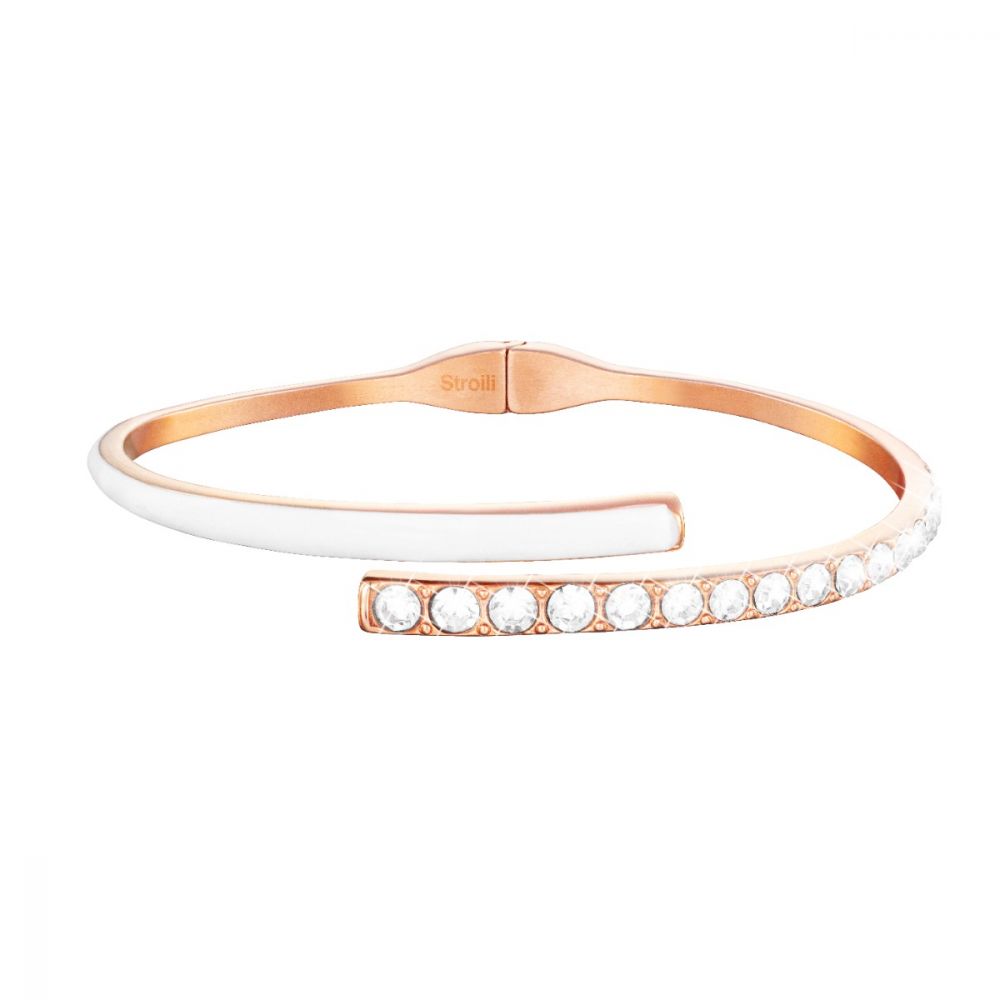 Stroili Bracciale Donna Acciaio Rosè-Bianco Lady Sweet