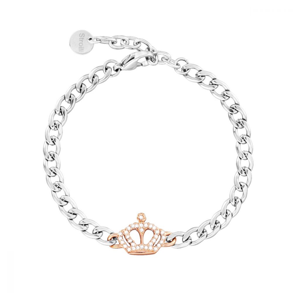 Stroili Bracciale Donna Acciaio Corona Lady Chic