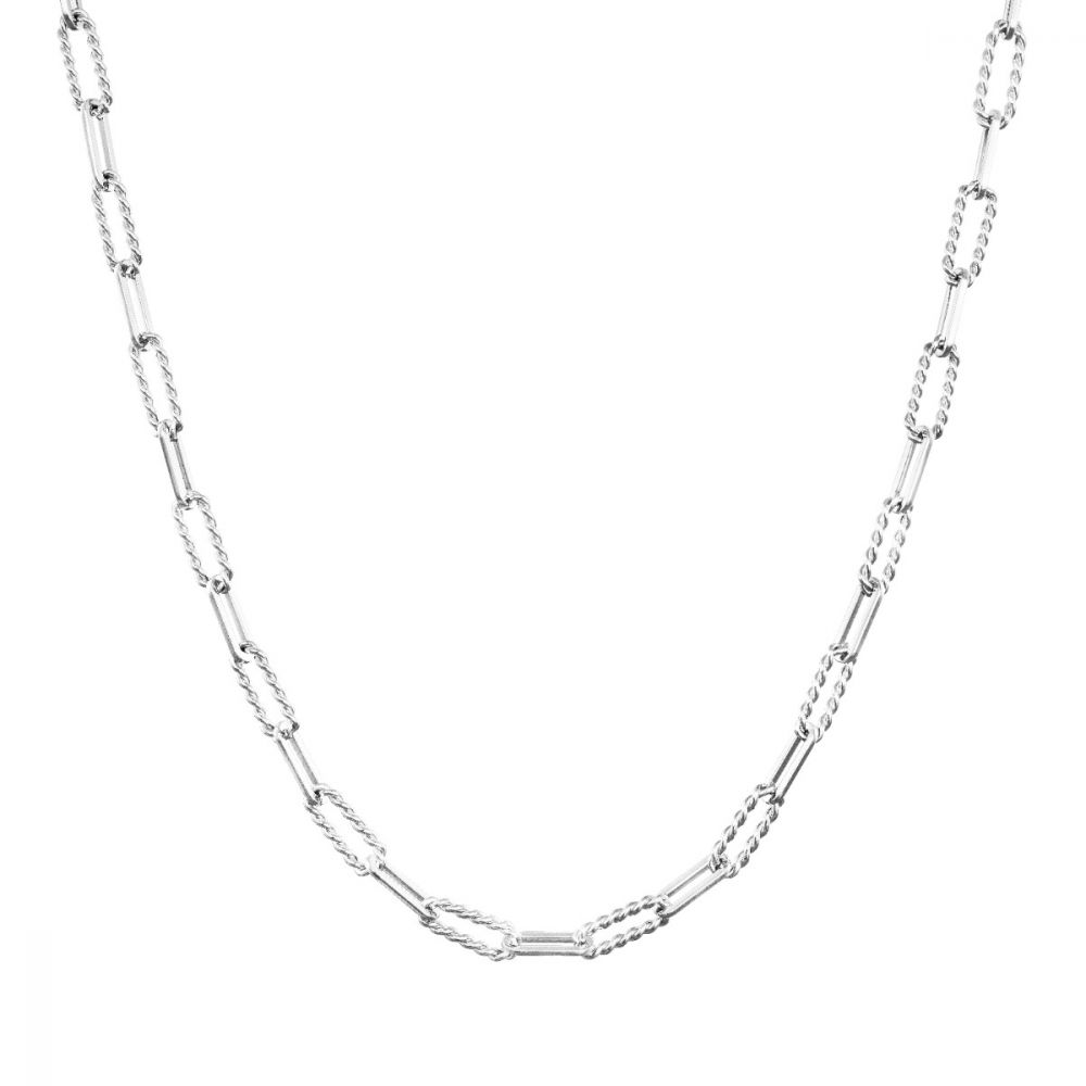 Stroili Collana Donna Acciaio Maglie Ovali Lady Code
