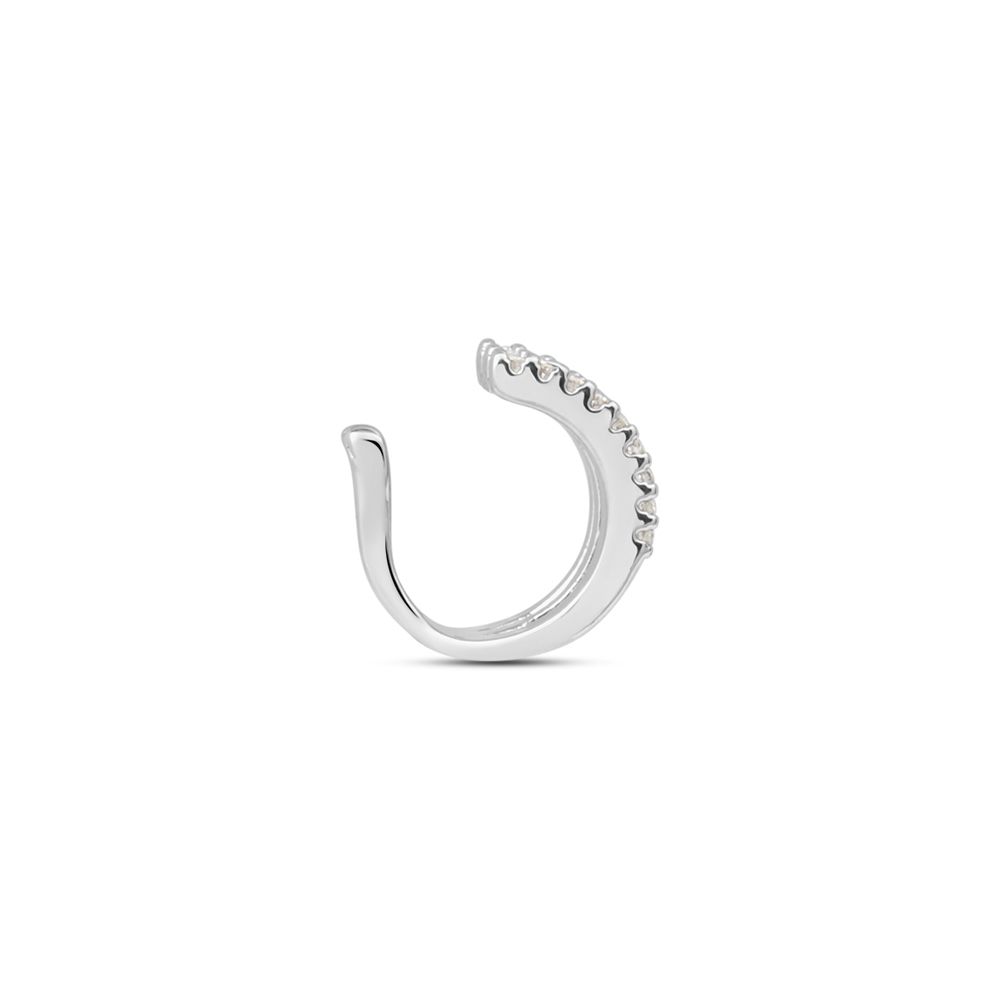 Stroili Ear Cuff Metallo Zirconi Bianchi Romantic Shine