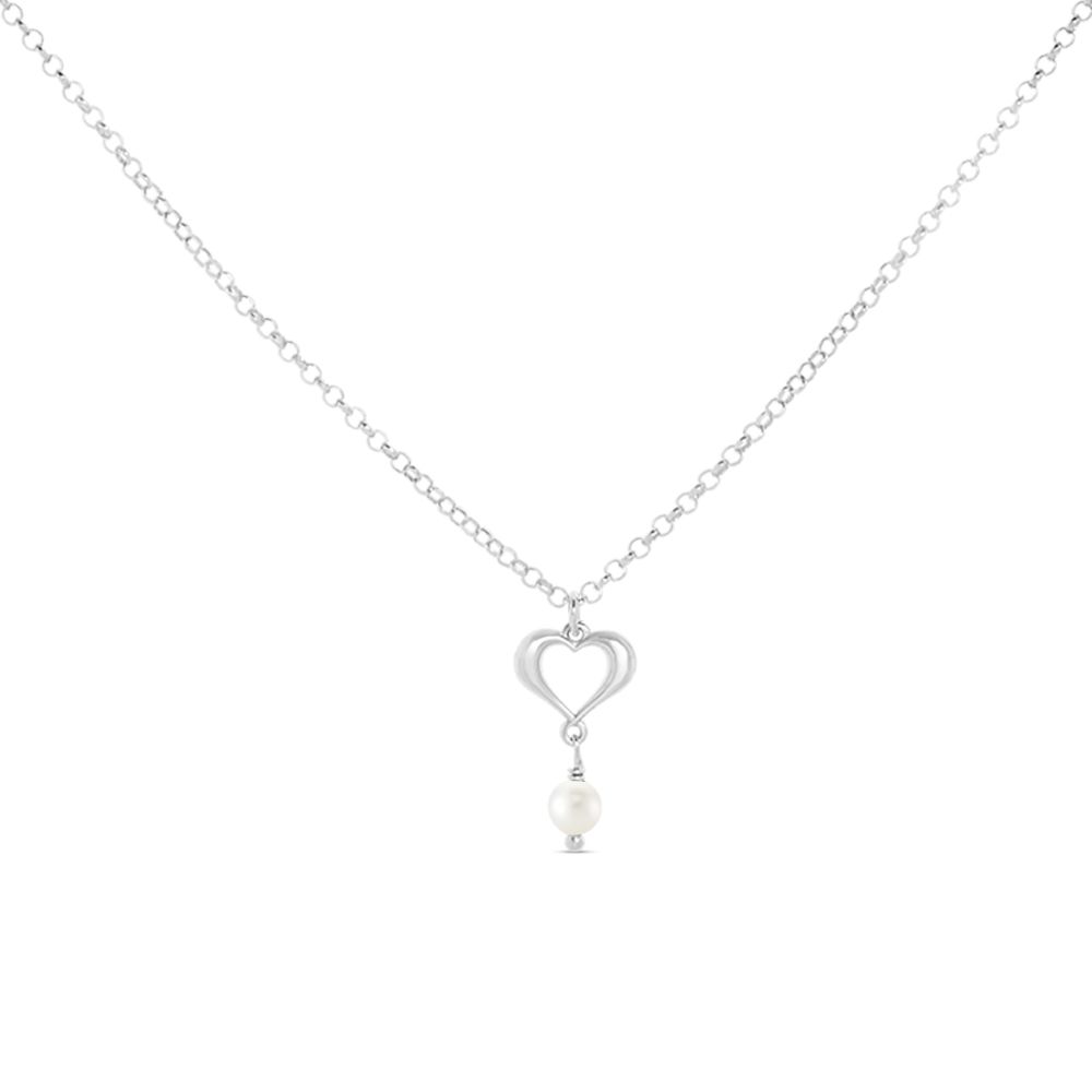 Stroili Collana Argento Chiave con Perla Silver Pearls