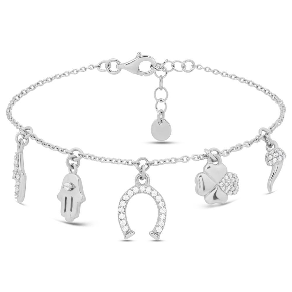 Stroili Bracciale Argento Multicharm Silver Moments