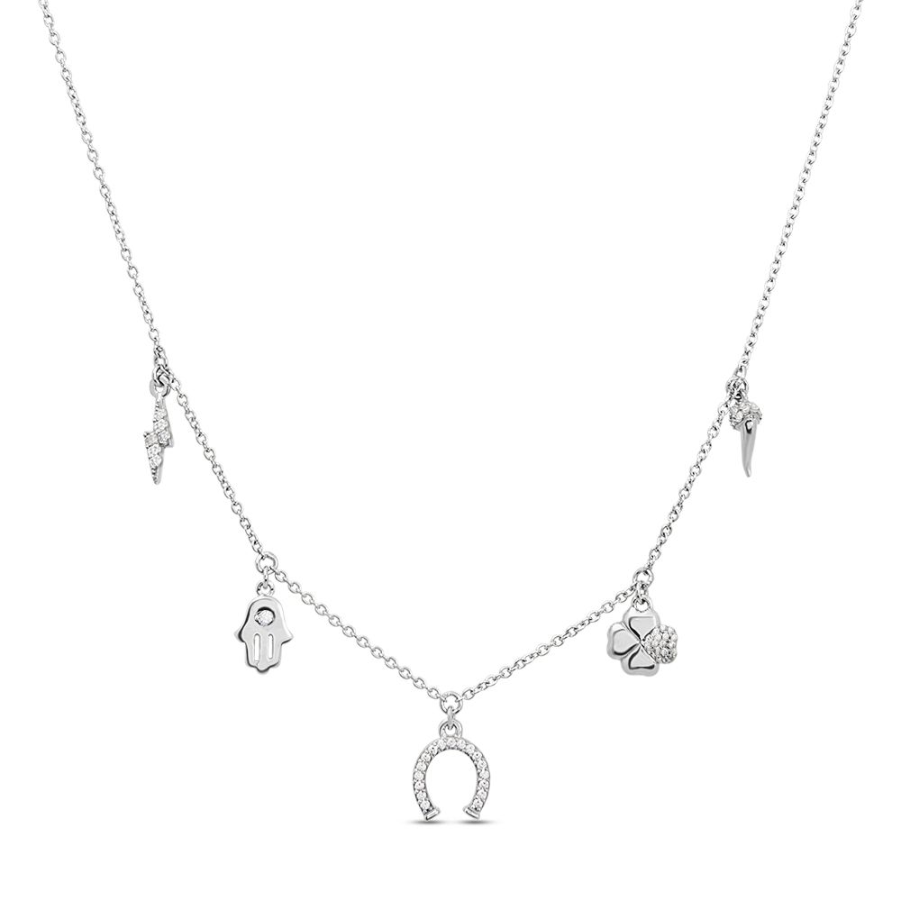 Stroili Collana Argento Multicharm Silver Moments