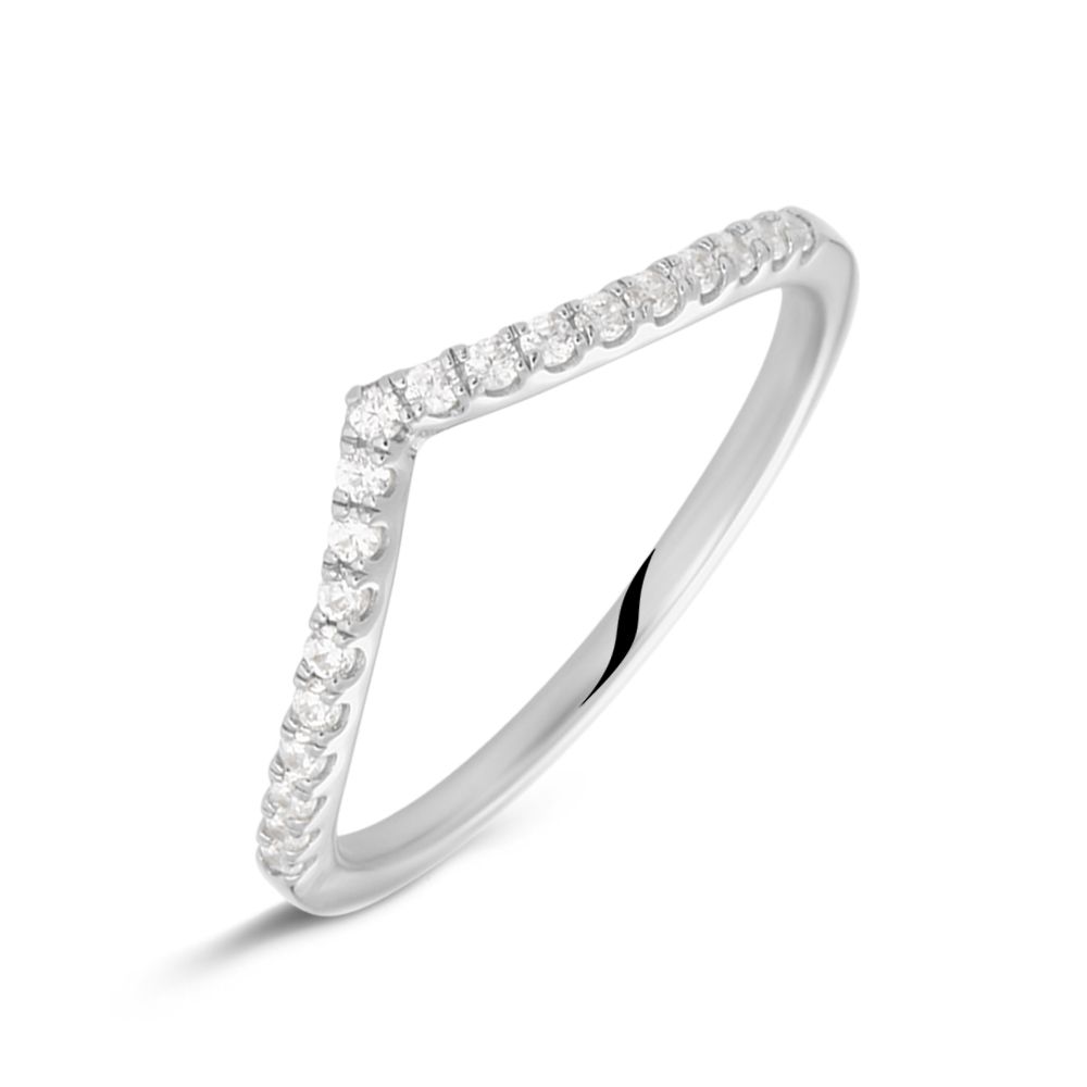 Stroili Anello Argento Rodiato e Zirconi Silver Shine