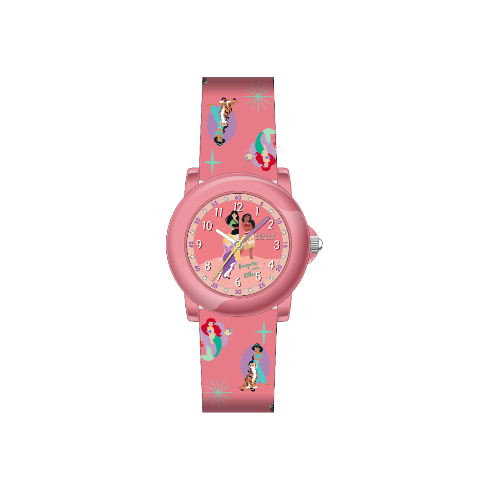 Disney Orologio Silicone Pesca e Principesse