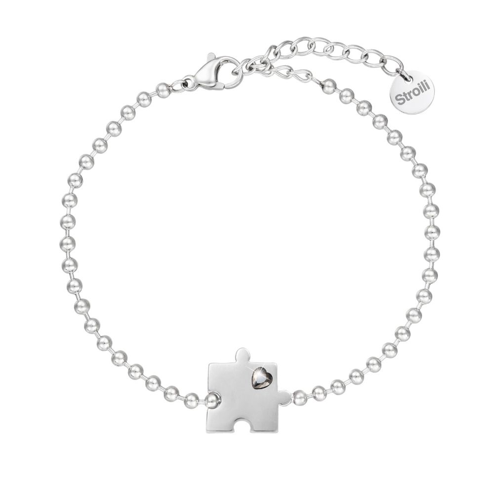 Stroili Bracciale Acciaio Puzzle Lady Chic