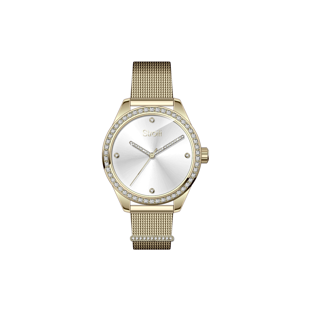 Stroili Orologio Solo Tempo Acciaio Gold Buenos Aires