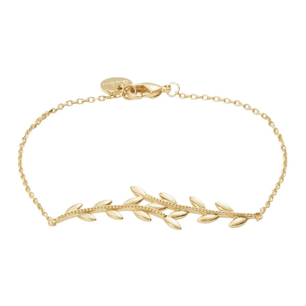 Stroili Bracciale Foglia Placcato Oro Golden Dream