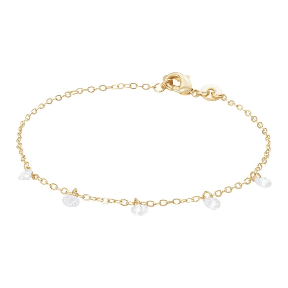Stroili Bracciale Placcato oro e Cristalli Golden Dream 