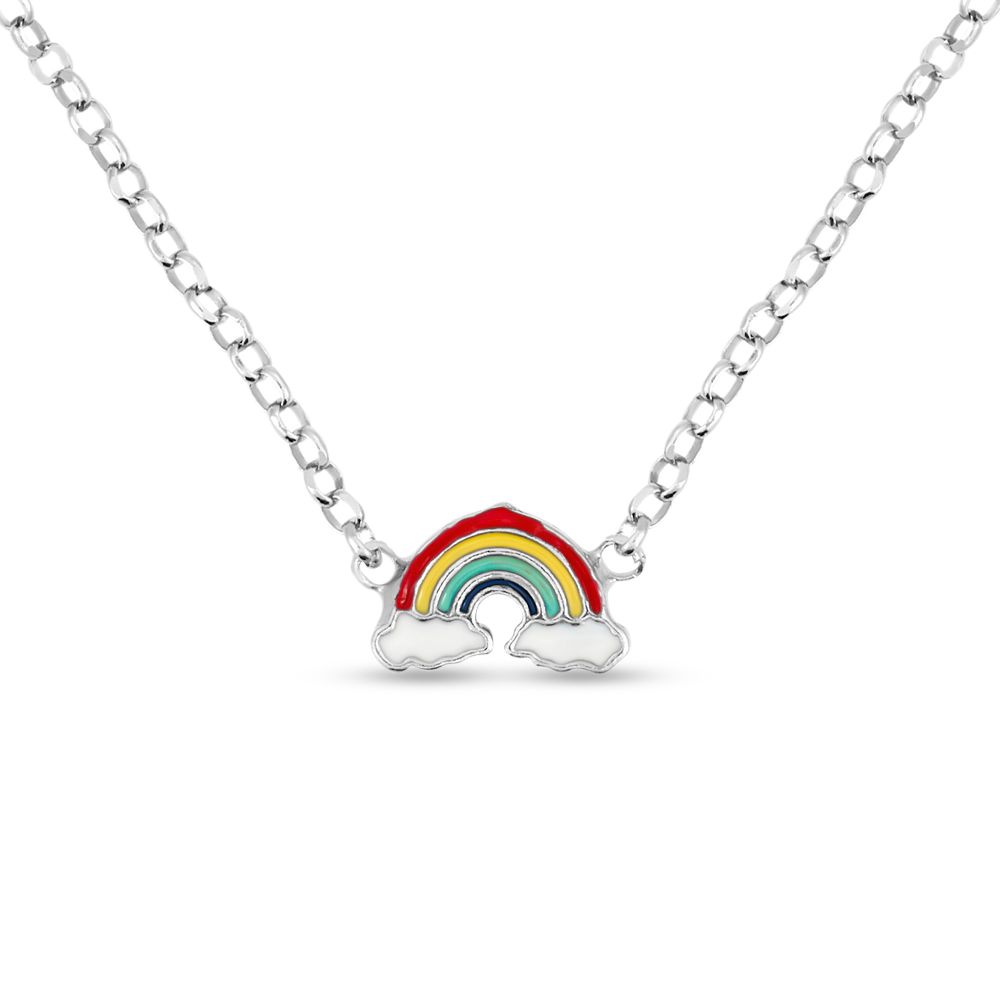 Stroili Collana Argento Arcobaleno Silver Baby