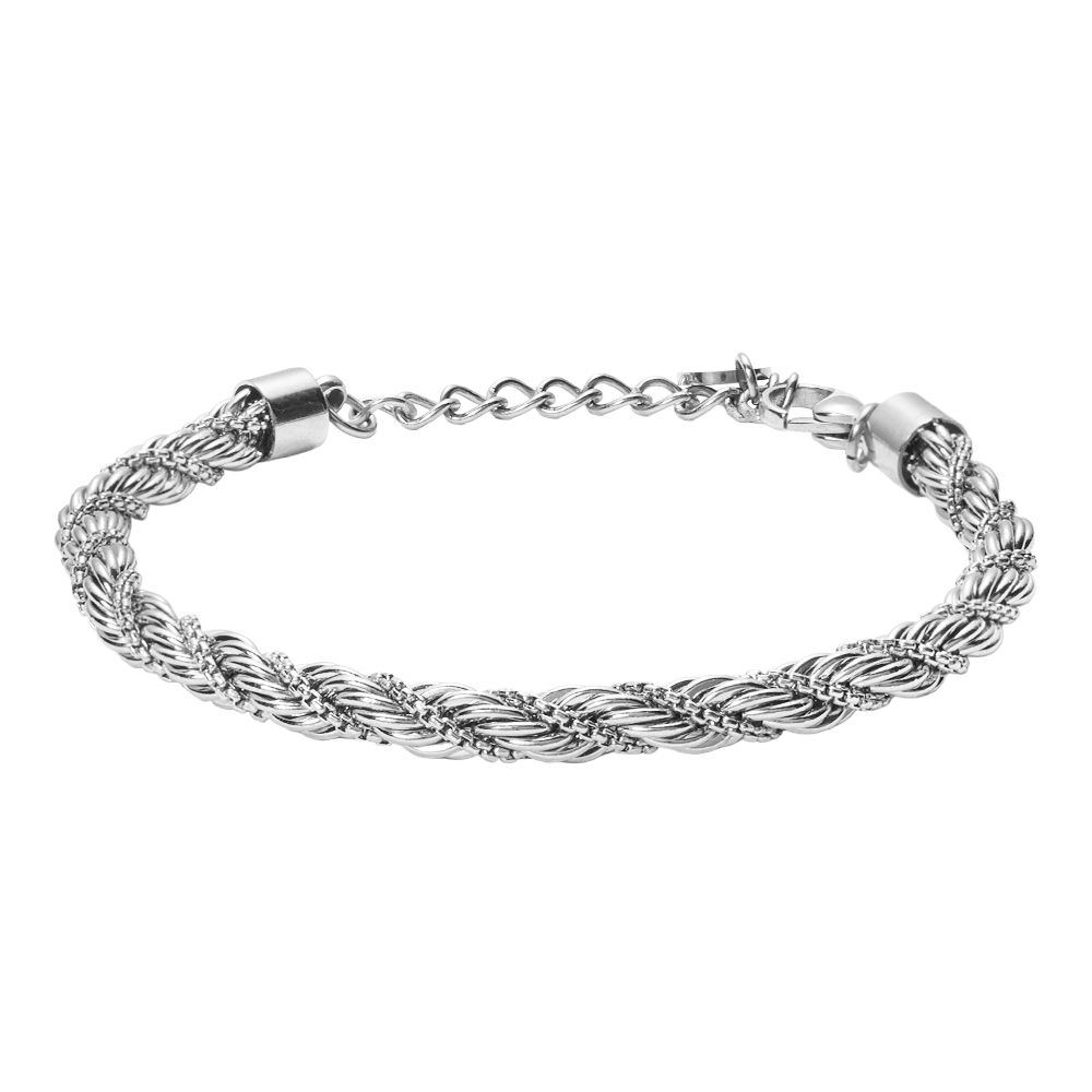 Stroili Bracciale Acciaio Maglia Corda Lady Code 