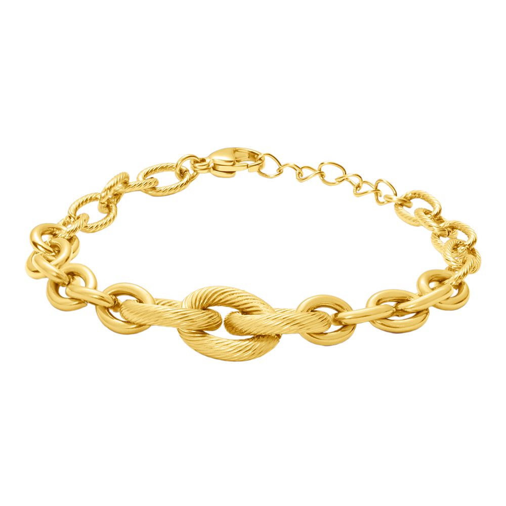 Stroili Bracciale Acciaio Dorato Lady Code