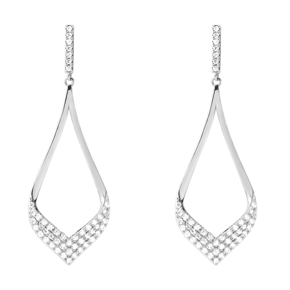 Stroili Orecchini Argento e Zirconi Silver Shine