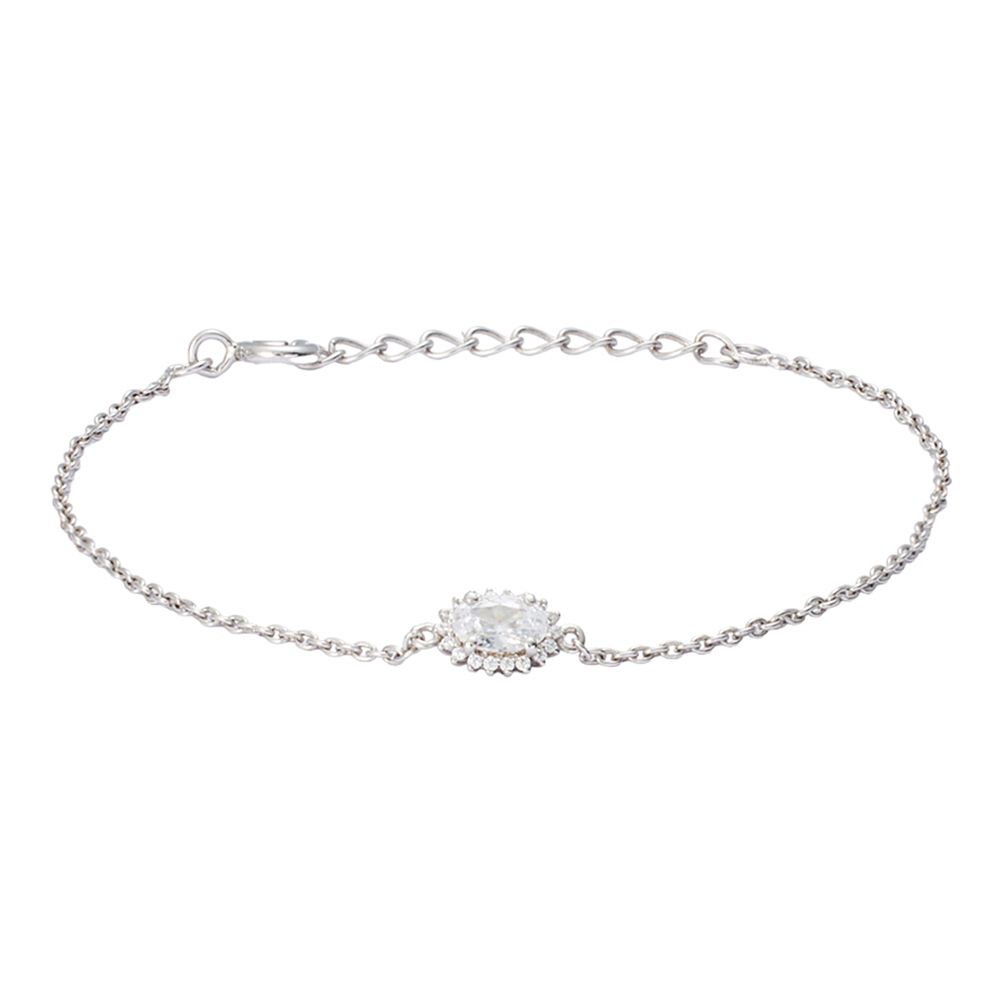 Stroili Bracciale Argento Cristallo Bianco Silver Elegance