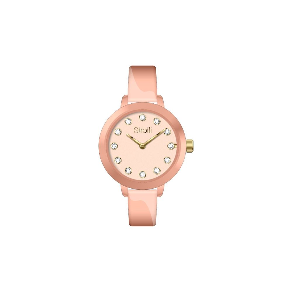 Stroili Orologio Solo Tempo Gomma Rosa Santorini