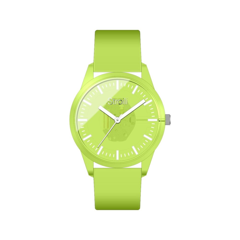 Stroili Orologio Solo Tempo Gomma Verde San Paolo