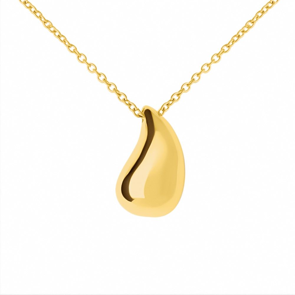 Stroili Collana Acciaio Gold con Goccia Lady Code