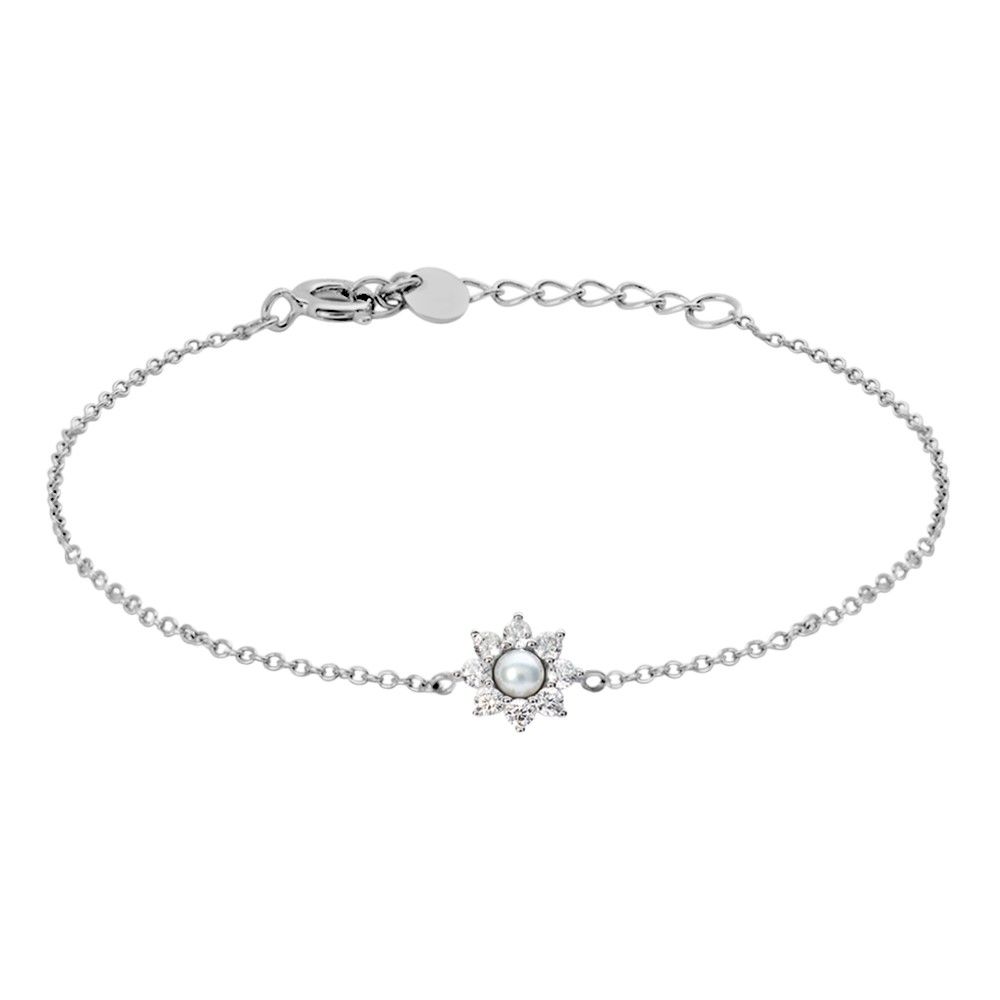 Stroili Bracciale Argento Fiore con Perla Silver Pearls 