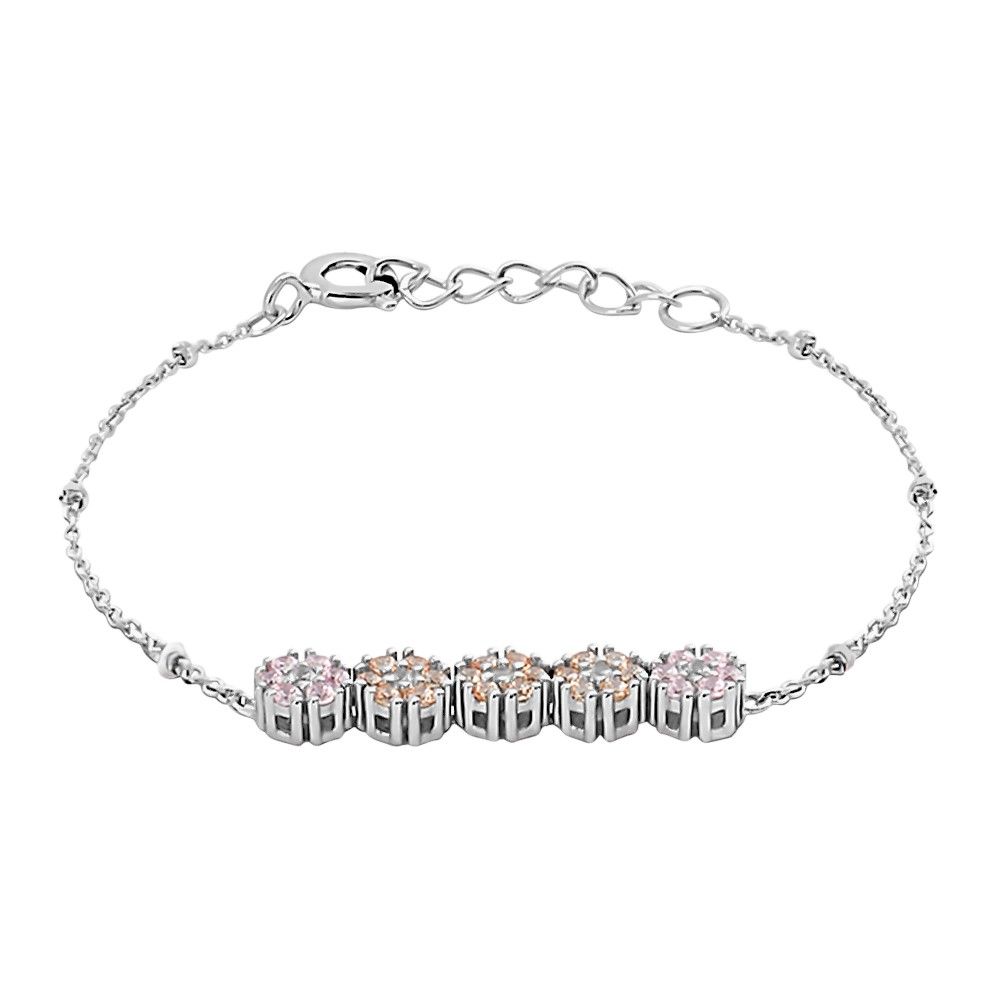 Stroili Bracciale Argento Cristalli Multicolor Silver Baby