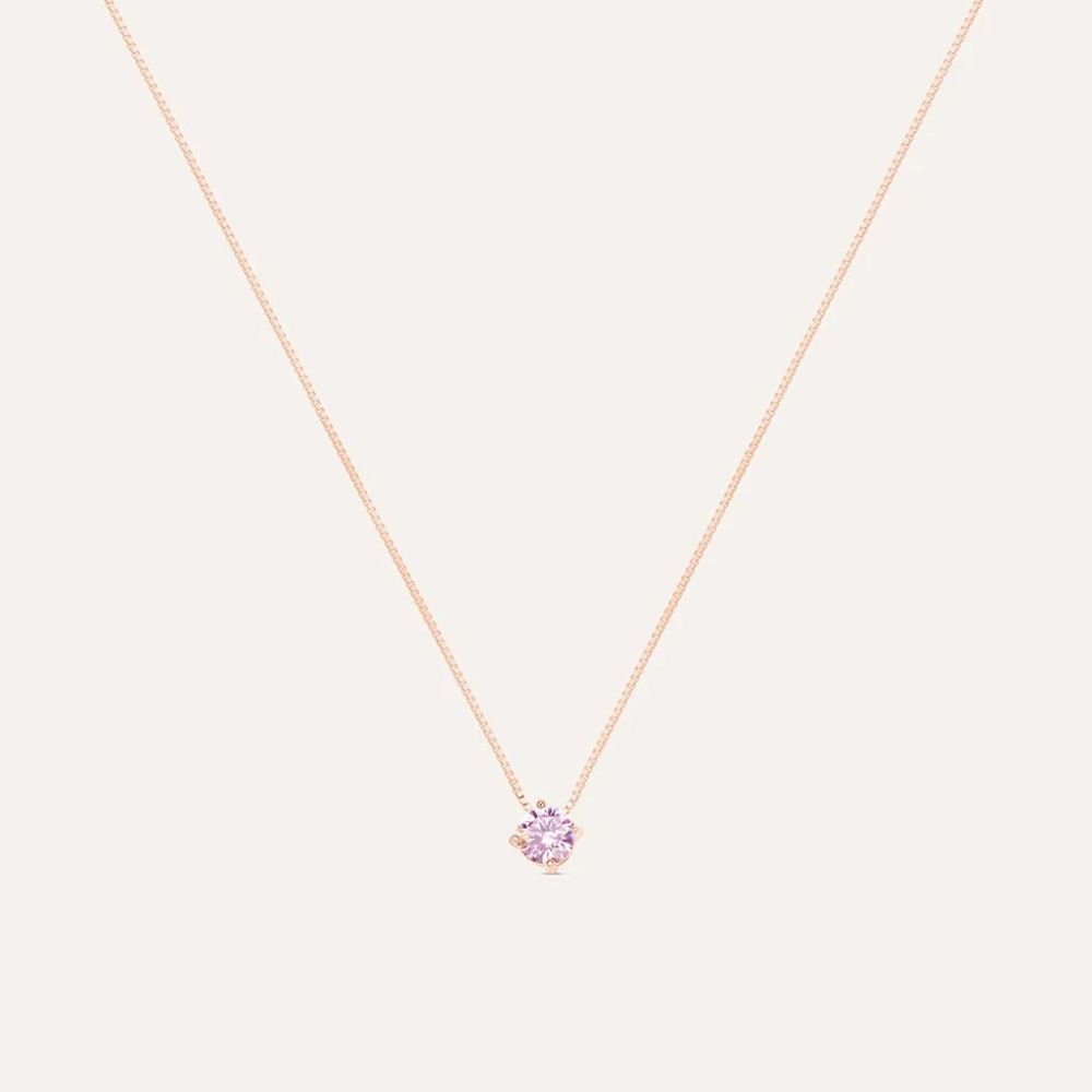Stroili Collana Argento Rosè Cuore Rosa