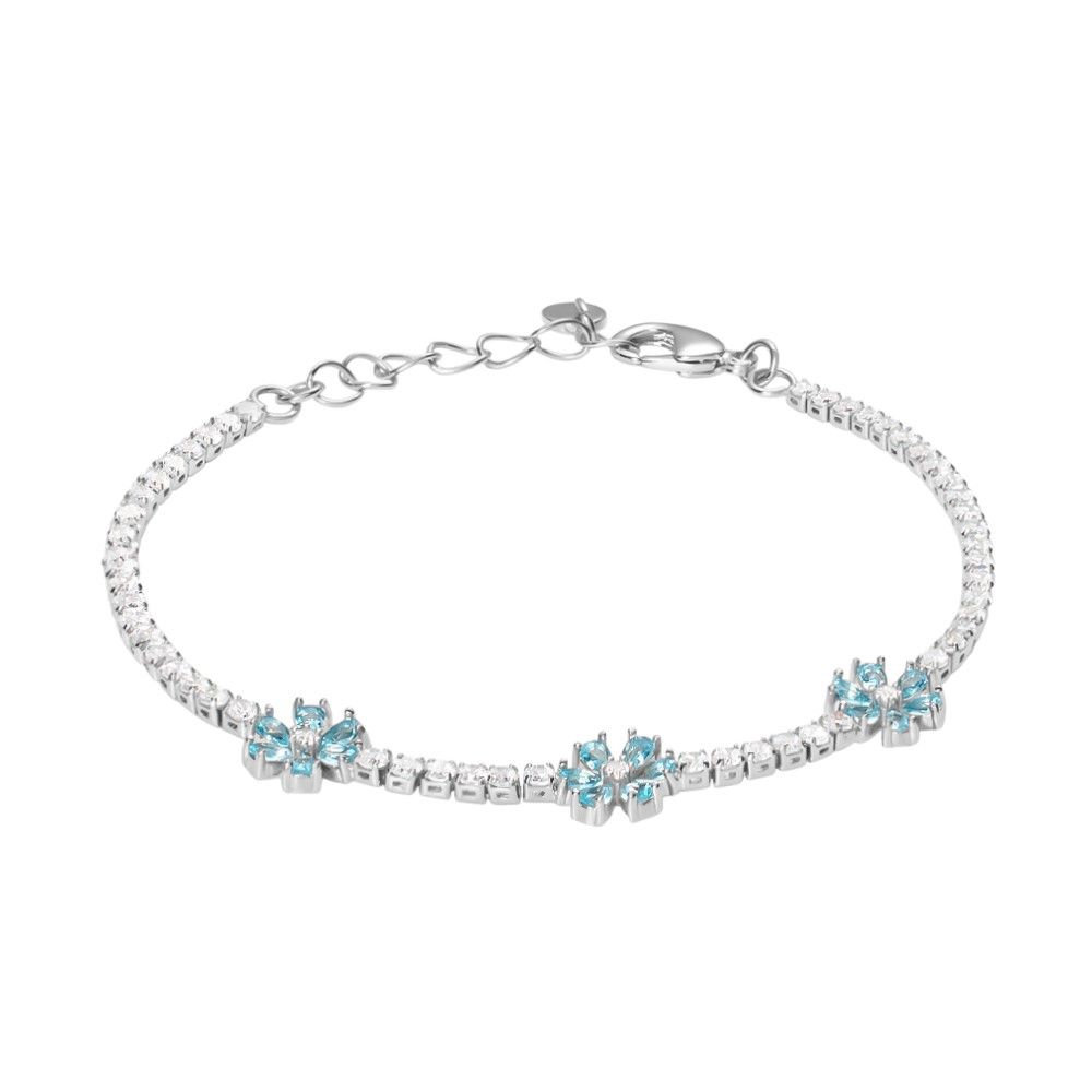 Stroili Tennis Ottone Cristalli Bianchi Romantic Shine