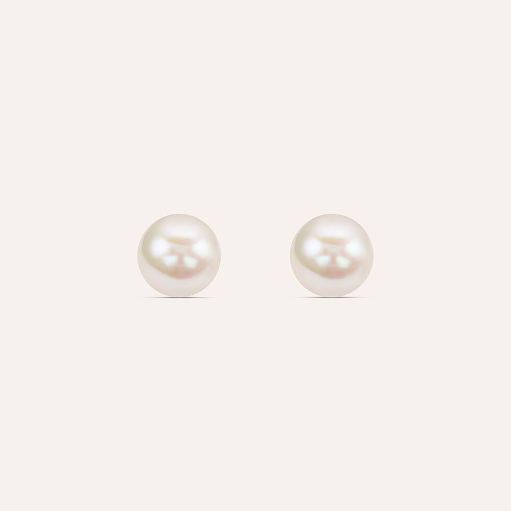 Stroili Orecchini Argento Perla 9 mm Silver Pearls