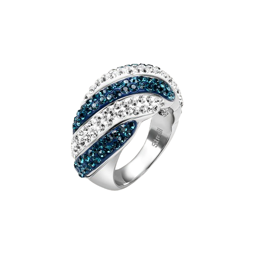 Stroili Anello Acciaio Cristalli Multicolor Lady Phantasya