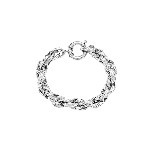 Stroili Bracciale Catena Acciaio Lady Code