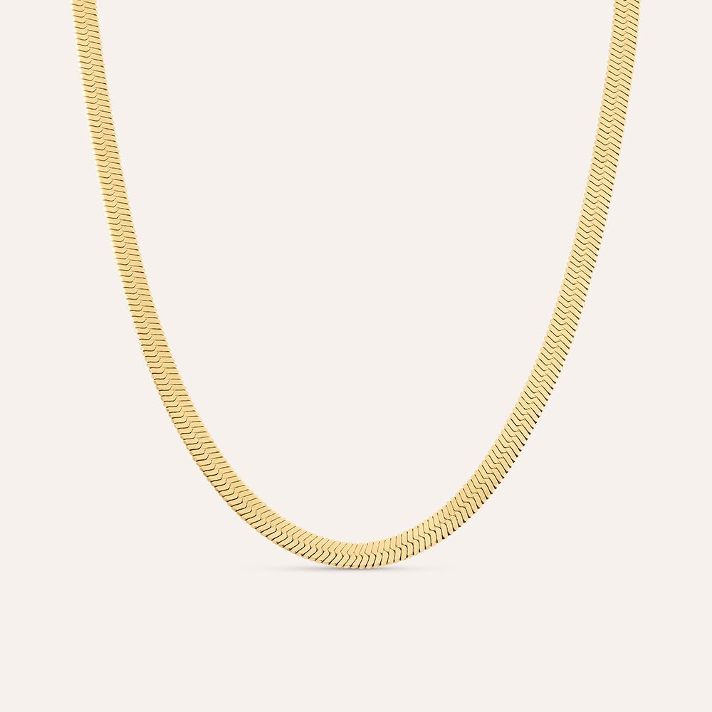 Stroili Collana Flex Acciaio Gold Radiance