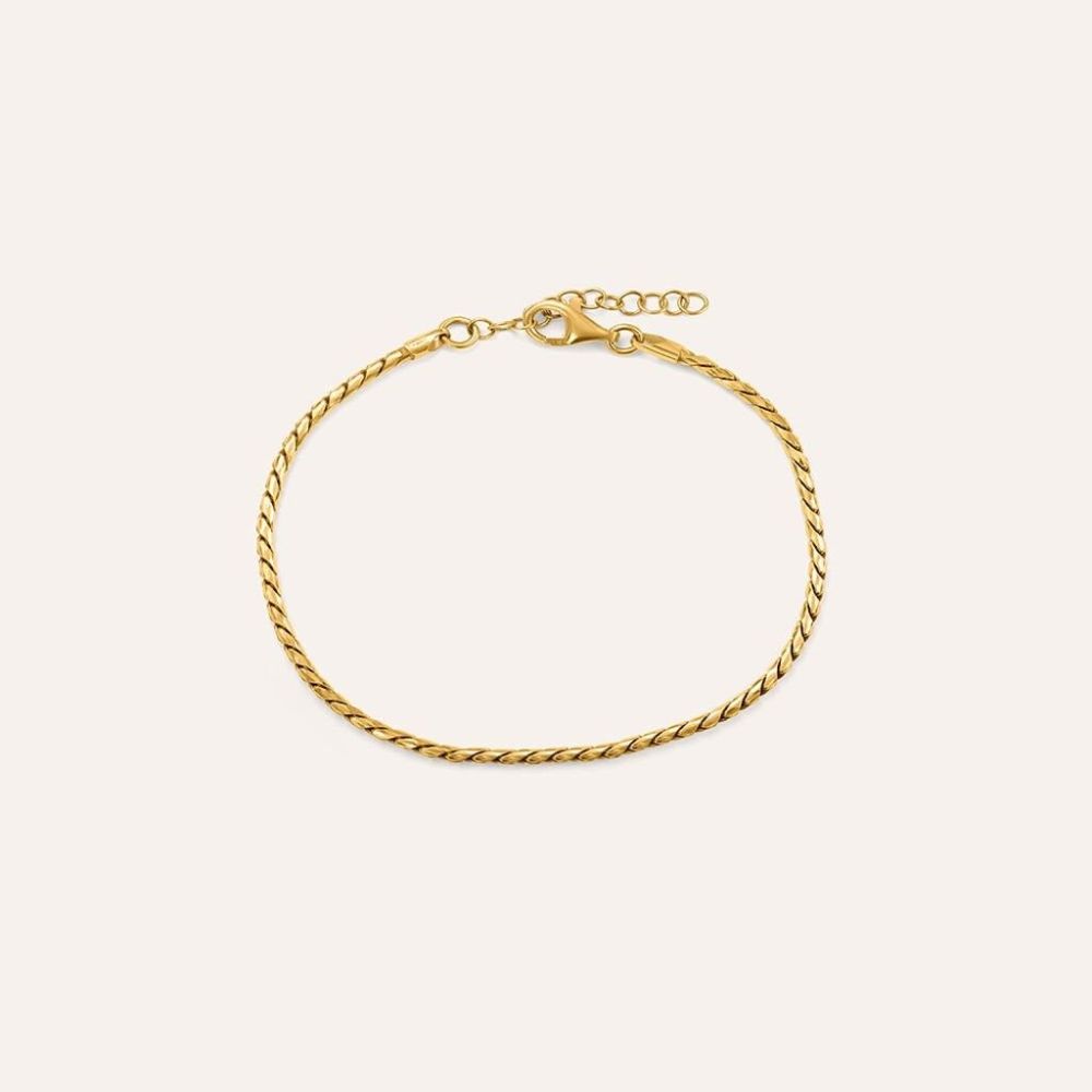 Stroili Bracciale Argento Gold Silver Collection