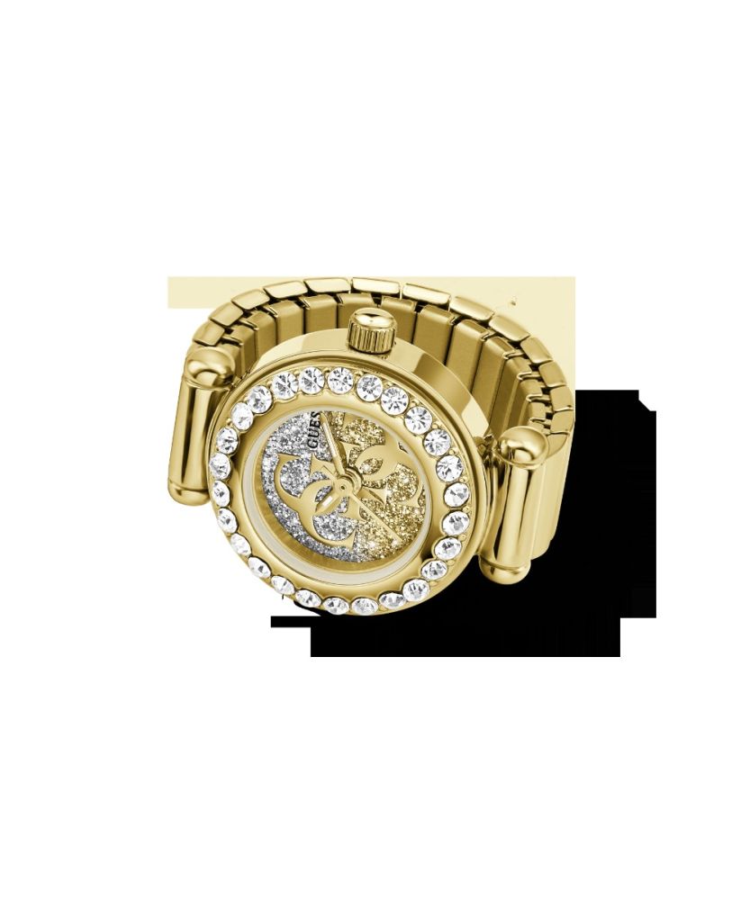 Guess Solo Tempo Acciaio Gold Logo 4G Anna