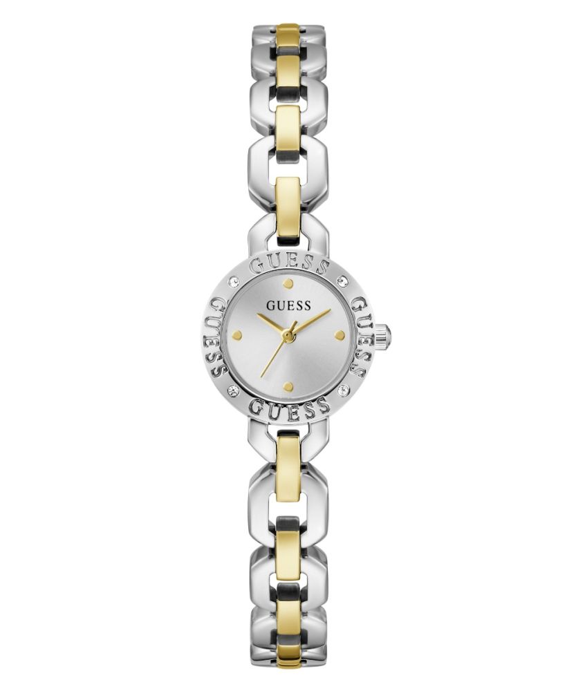 Guess Solo tempo Acciaio Quadrante Silver